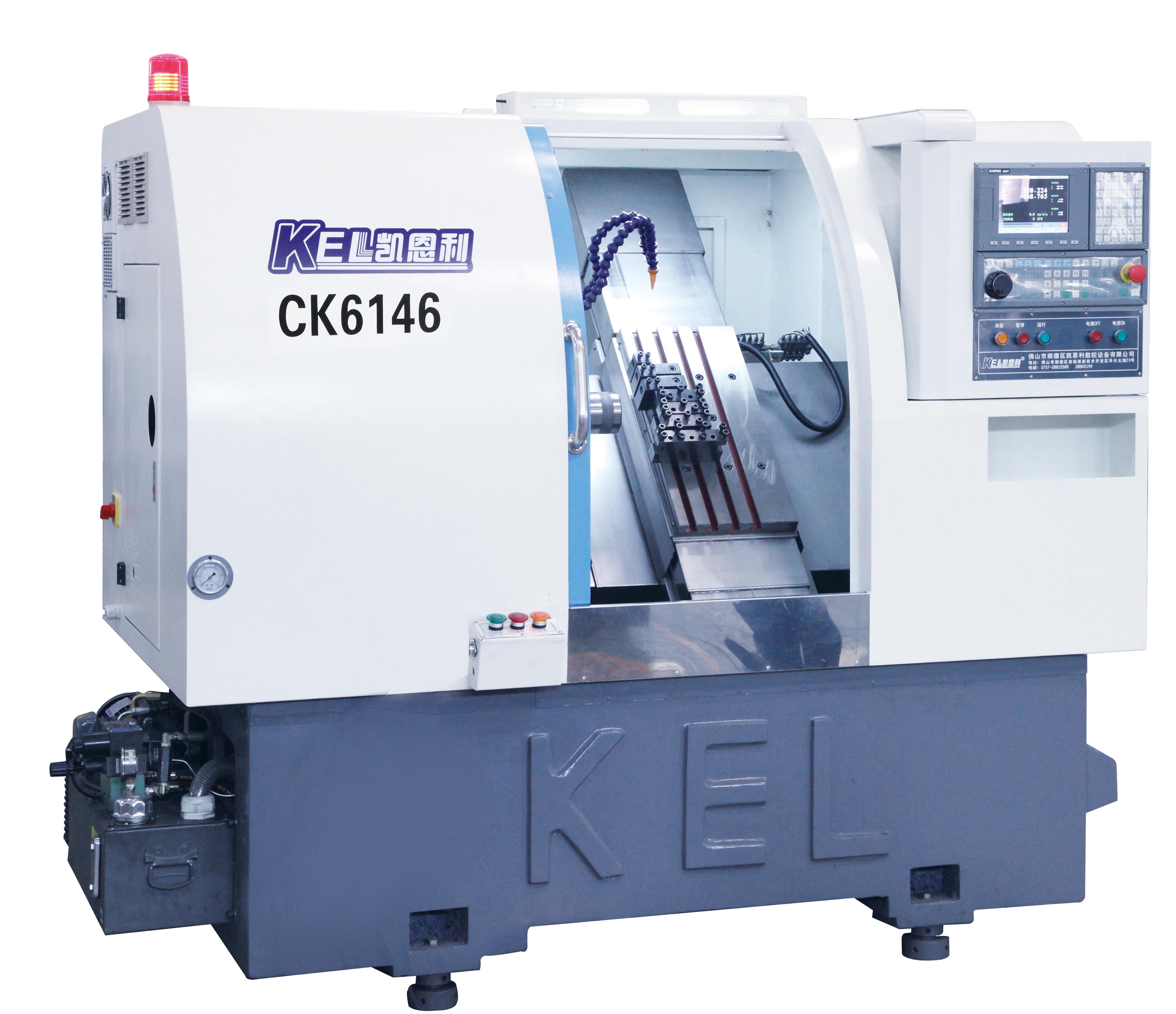 CKX6146C∠45斜床身排刀機（X軸行程850mm、Z軸行程280mm）排刀機—標準配置 數控車床