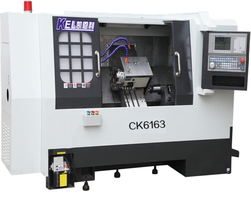 CKX6163D—W∠45斜床身數控車床(刀塔帶尾座機）—高配置?